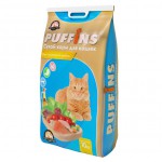 PUFFINS-Сухой корм «Микс курочка & рыбка» для взрослых кошек